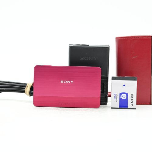 thumbnail-3 for Sony Cyber-shot DSC-T700 10.1MP Digital Camera w/4x Zoom Red