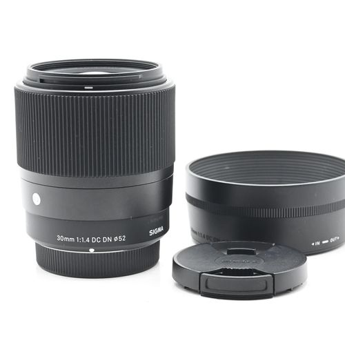 thumbnail-0 for Sigma AF 30mm f1.4 Contemporary DC DN 016 Lens Olympus MFT Micro 4/3