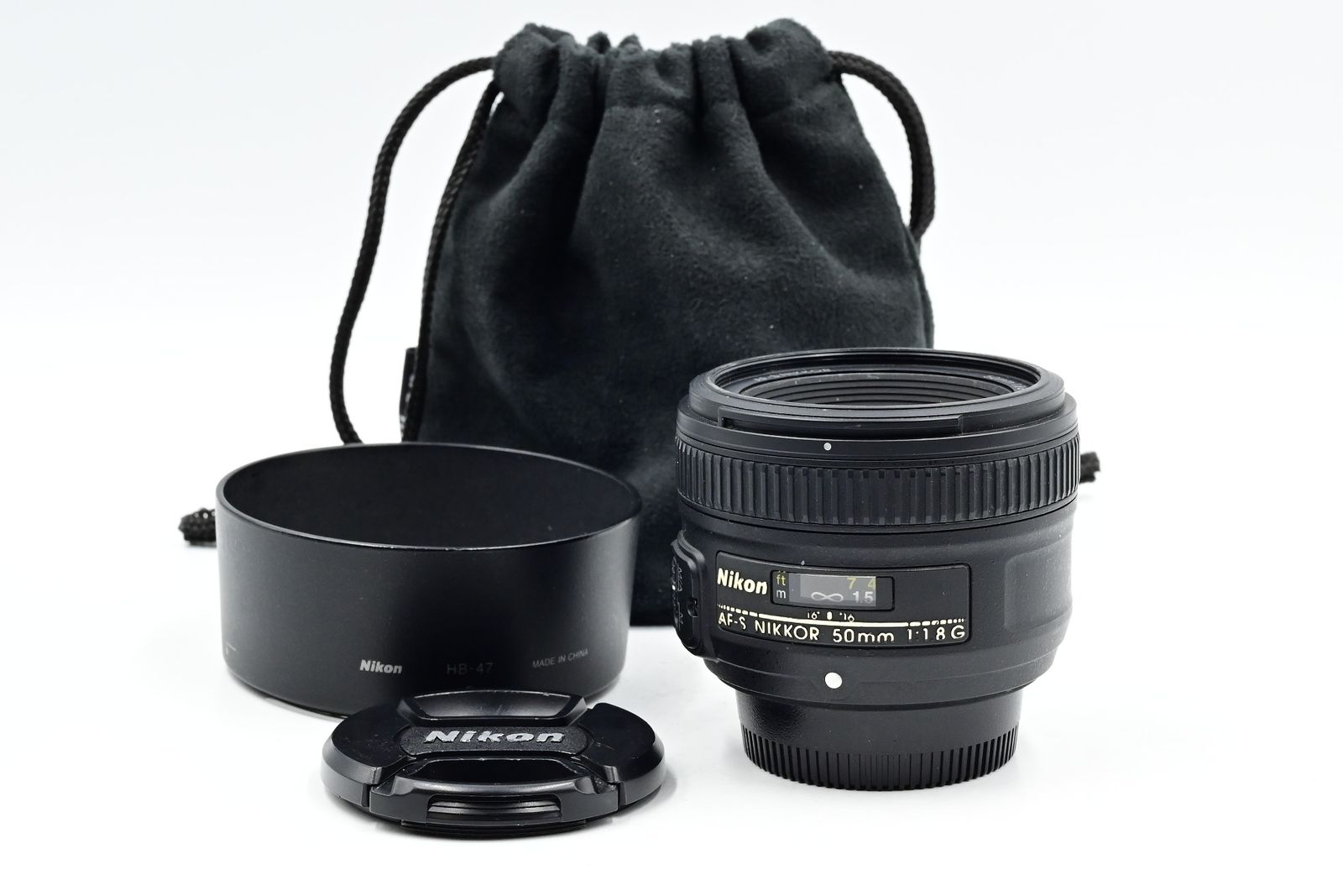 Nikon Nikkor AF-S 50mm f1.8 G SWM ASPH Lens AFS