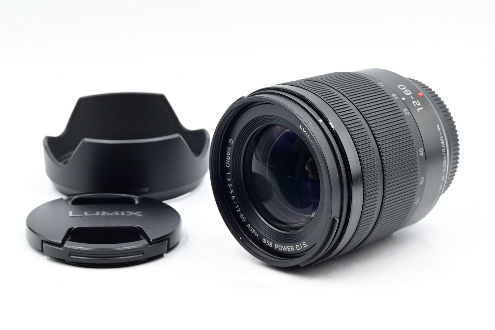 Panasonic Lumix G 12-60mm f3.5-5.6 Power O.I.S. MFT Lens H-FS12060