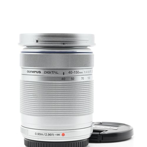 thumbnail-0 for Olympus Digital 40-150mm f4-5.6 M.Zuiko R ED MSC Lens MFT Silver