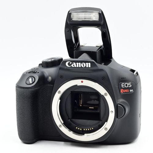 thumbnail-1 for Canon EOS Rebel T6 18MP Digital SLR Camera Body