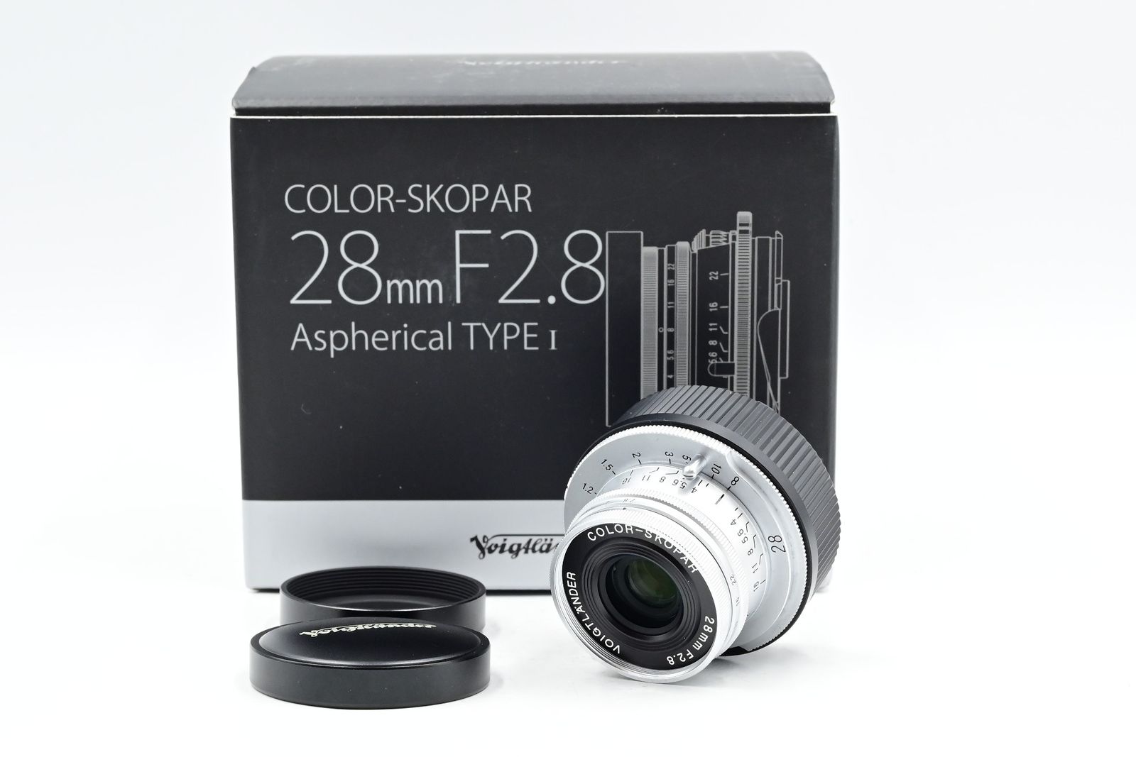 Voigtlander 28mm f2.8 Color Skopar Lens Leica M