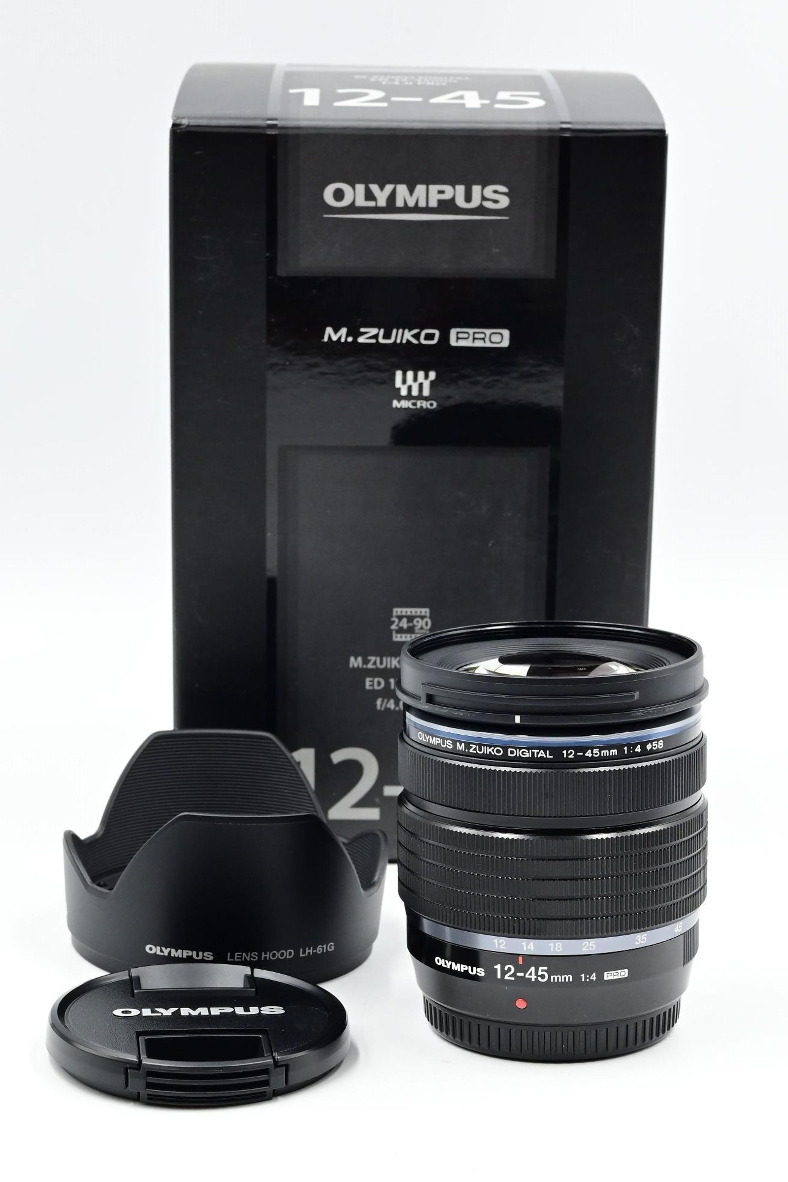 Olympus Digital 12-45mm f4 M. Zuiko PRO ED Lens MFT Micro 4/3