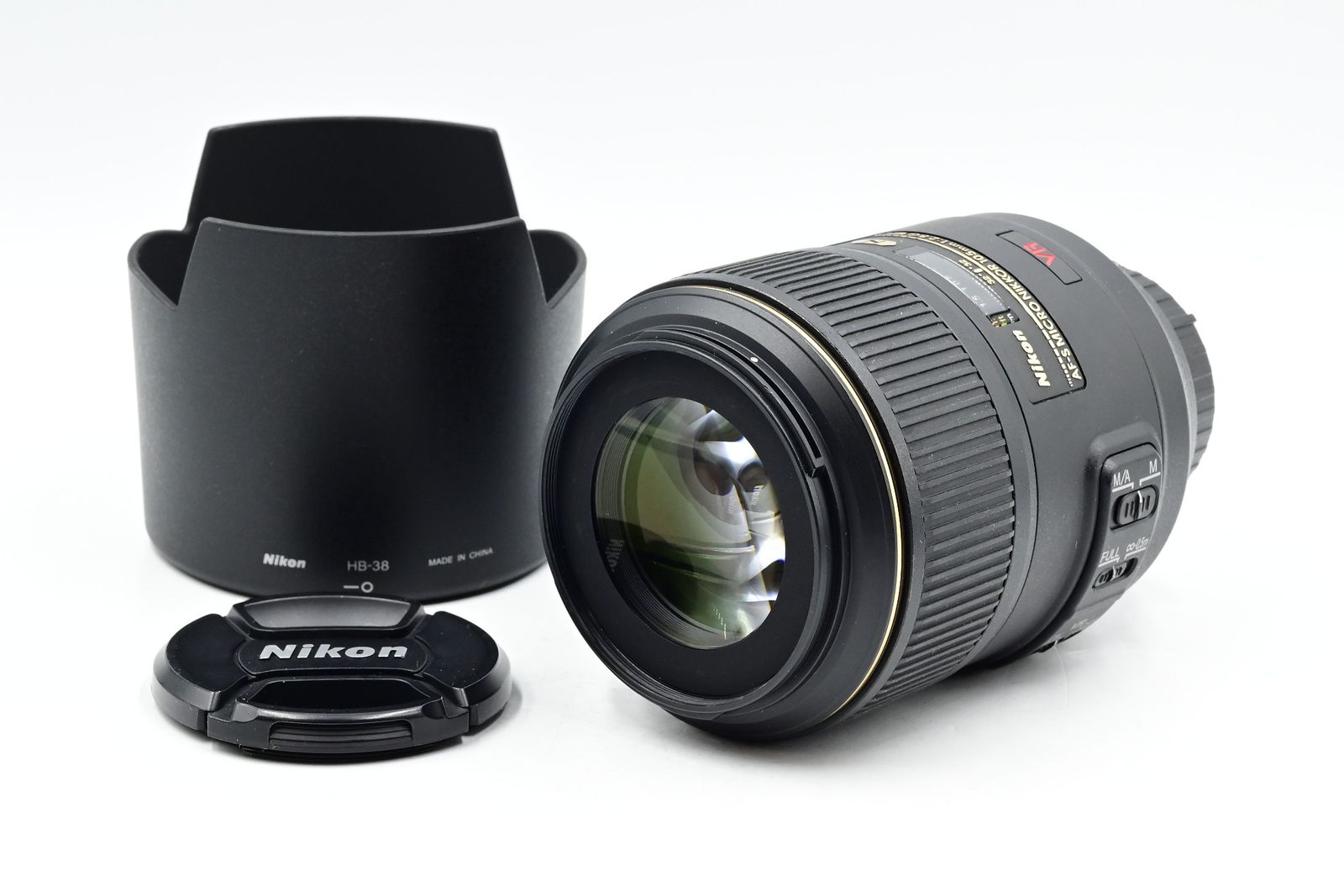 Nikon Nikkor AF-S 105mm f2.8 G VR Micro IF ED Lens AFS