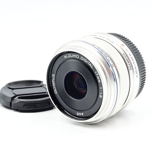 thumbnail-0 for Olympus Digital 17mm f1.8 M.Zuiko MSC Lens MFT Silver