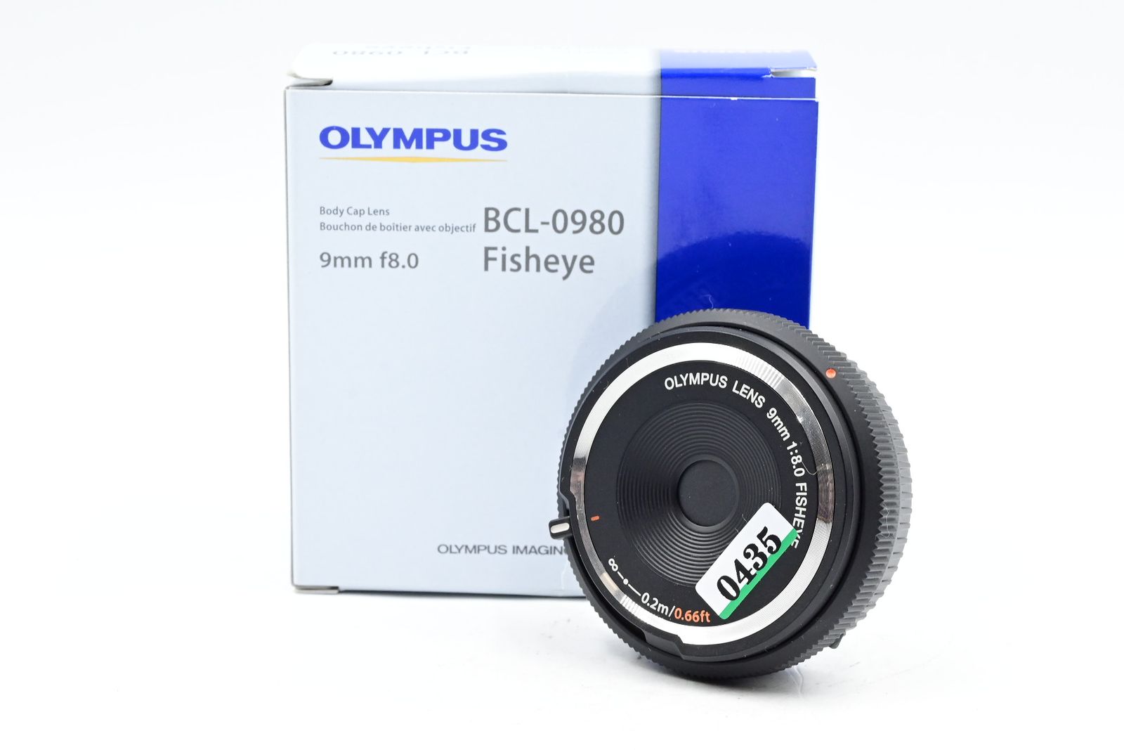 Olympus 9mm f8 Fisheye Body Cap Lens for Micro 4/3