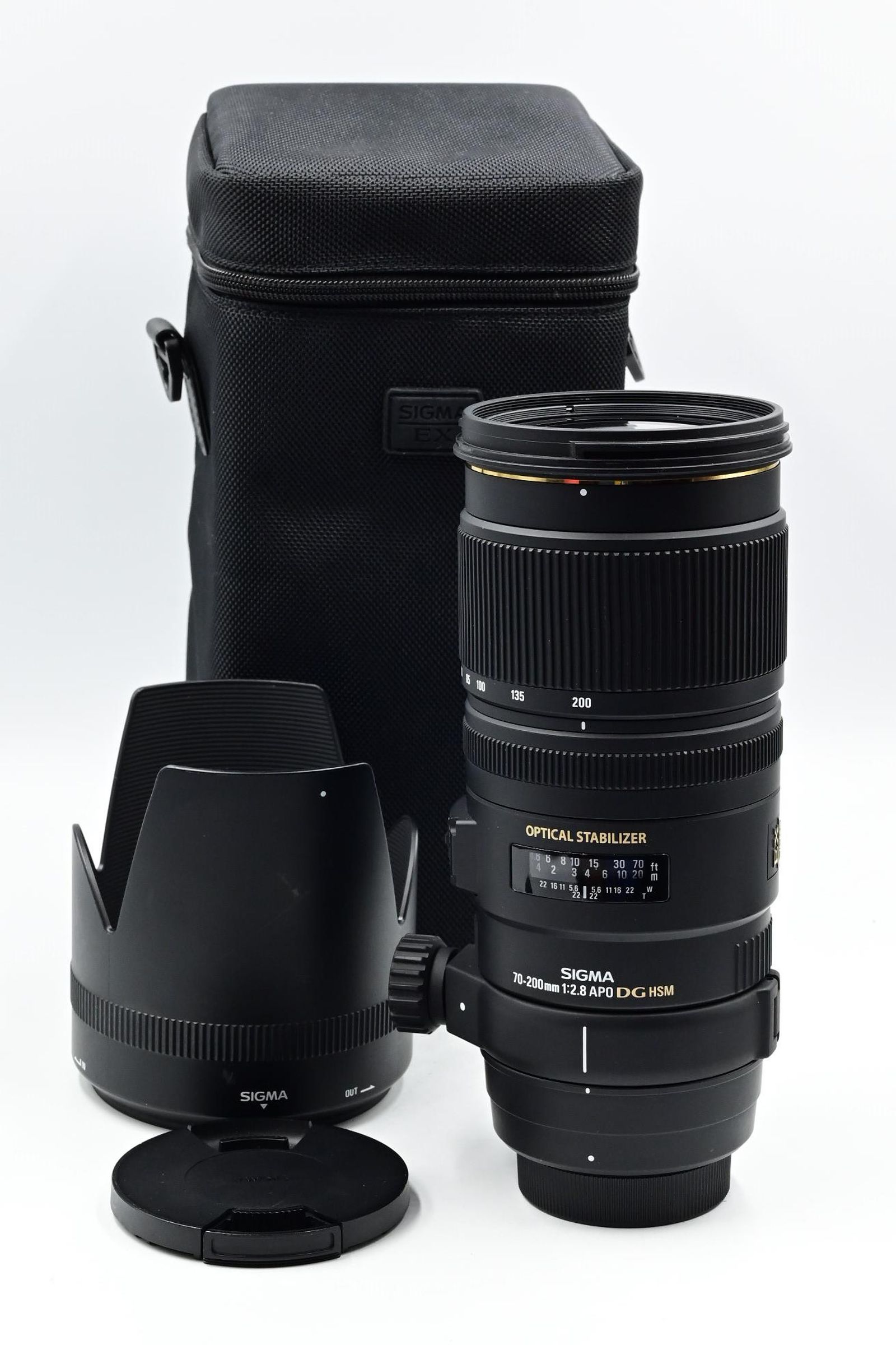 Sigma AF 70-200mm f2.8 APO DG EX HSM OS Lens Nikon