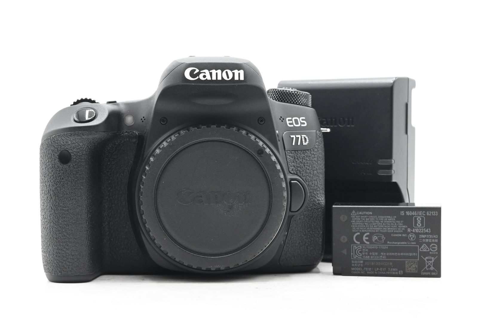 Canon EOS 77D DSLR 24.2MP Digital Camera Body