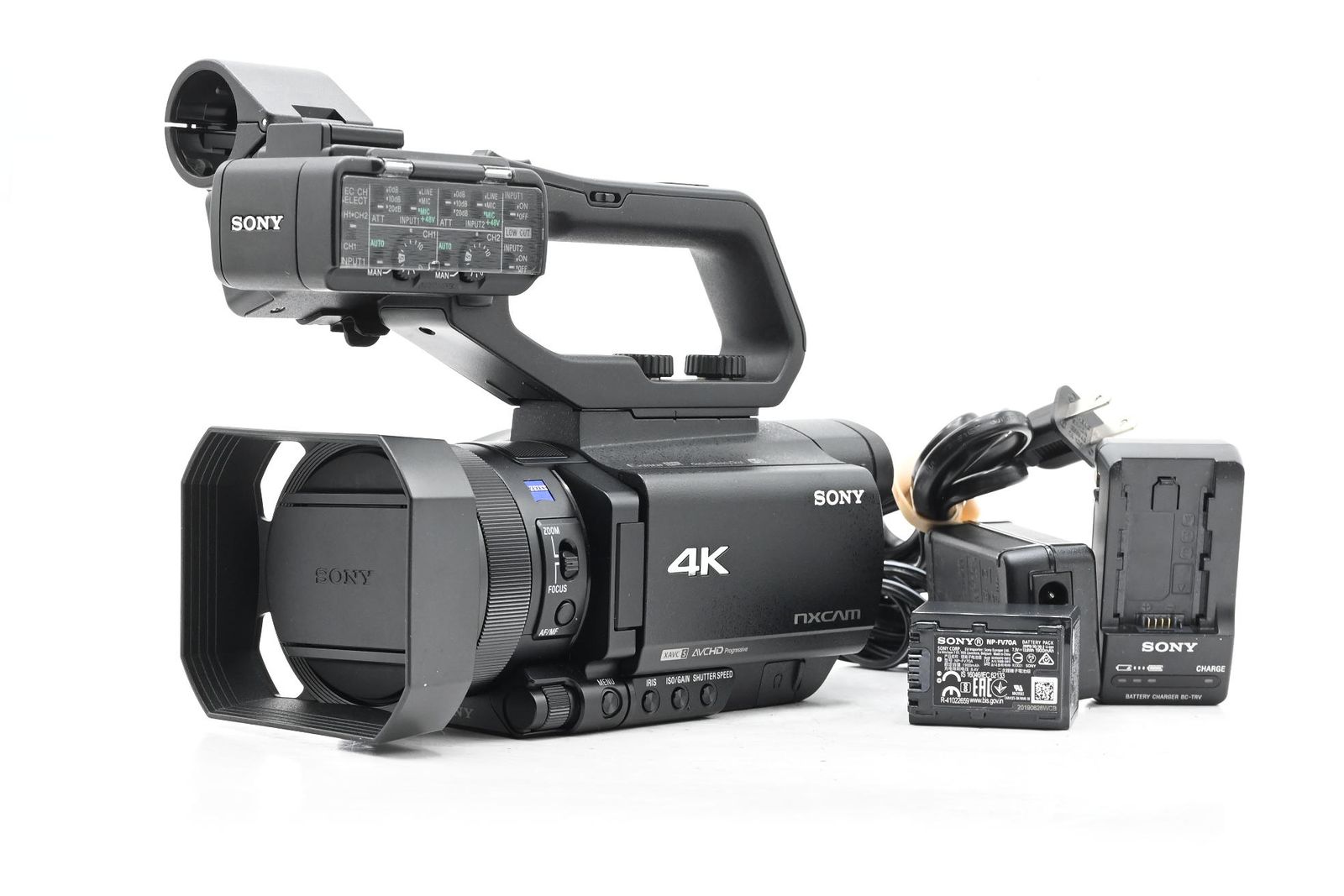 Sony HXR-NX80 4K NXCAM with HDR & Fast Hybrid AF