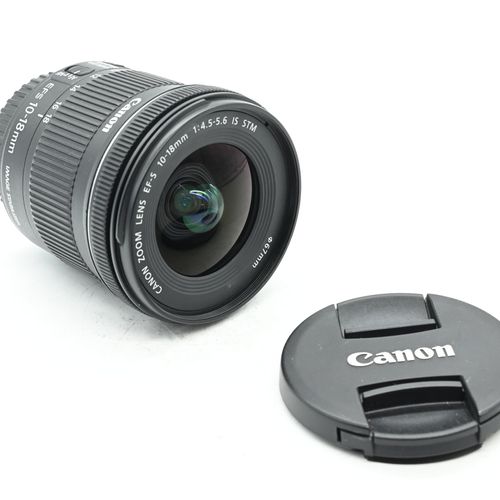 thumbnail-0 for Canon EF-S 10-18mm f4.5-5.6 IS STM Lens EFS