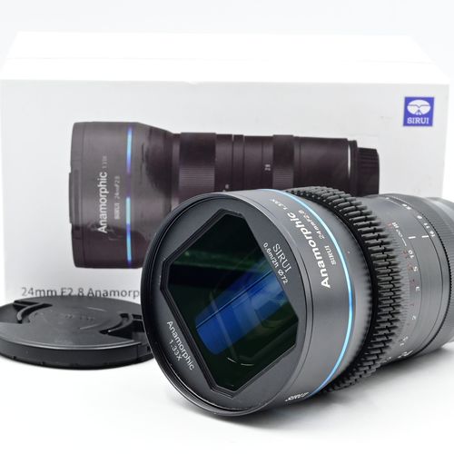 thumbnail-0 for Sirui 24mm f2.8 Anamorphic 1.33x Lens for Micro 4/3 Mount MFT