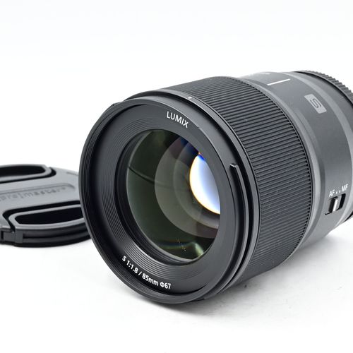 thumbnail-0 for Panasonic Lumix S 85mm f1.8 L-Mount Full-Frame Lens S-S85 S Series Camera