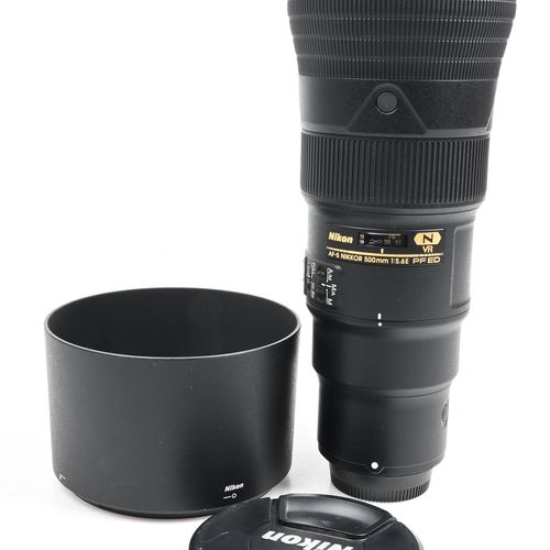 thumbnail-0 for Nikon Nikkor AF-S 500mm f5.6 E PF ED VR Lens w/Kirk Tripod Foot