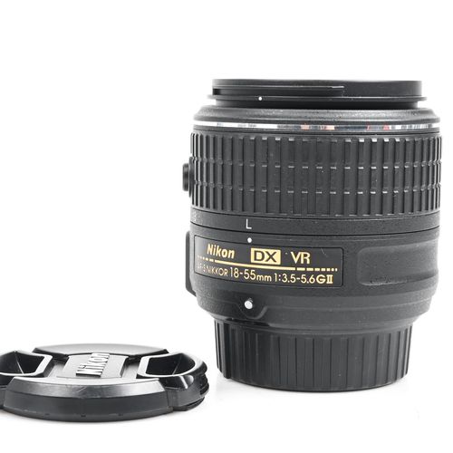 thumbnail-0 for Nikon Nikkor AF-S 18-55mm f3.5-5.6 DX VR G II Lens AFS