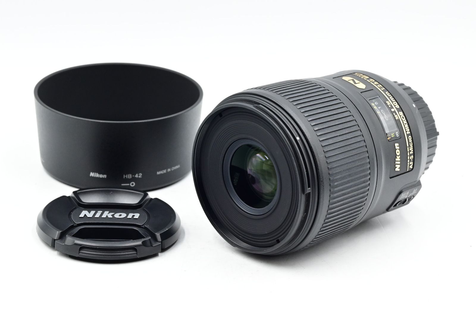 Nikon Nikkor AF-S 60mm f2.8 G SWM ED Micro IF Lens