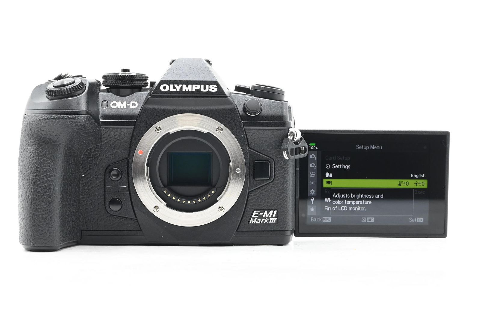 Olympus OM-D E-M1 Mark III 20.4MP Mirrorless MFT Digital Camera Body