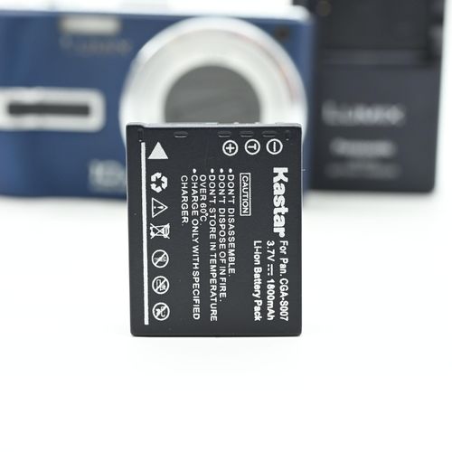 thumbnail-0 for Panasonic Lumix DMC-TZ3 7.2MP Digital Camera w/Leica 10x Zoom Blue