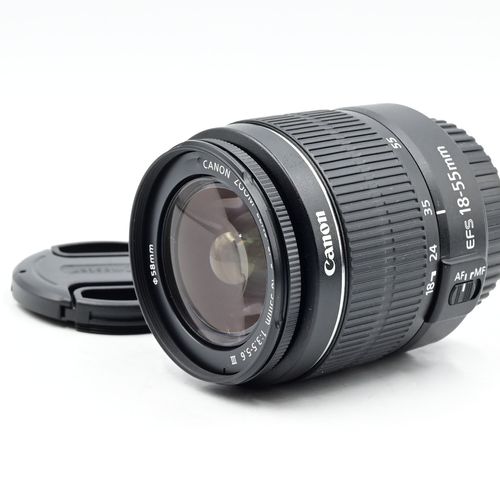 thumbnail-0 for Canon EF-S 18-55mm f3.5-5.6 III Lens EFS