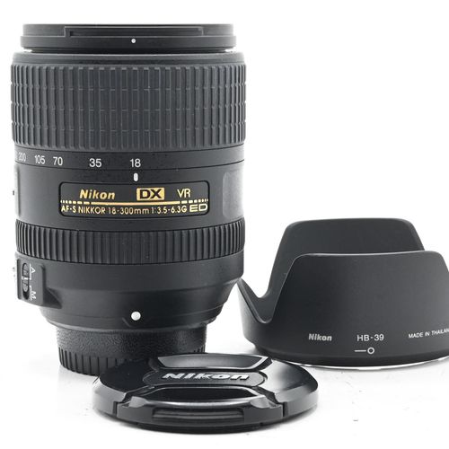 thumbnail-0 for Nikon Nikkor AF-S 18-300mm f3.5-6.3 G ED VR DX Lens AFS