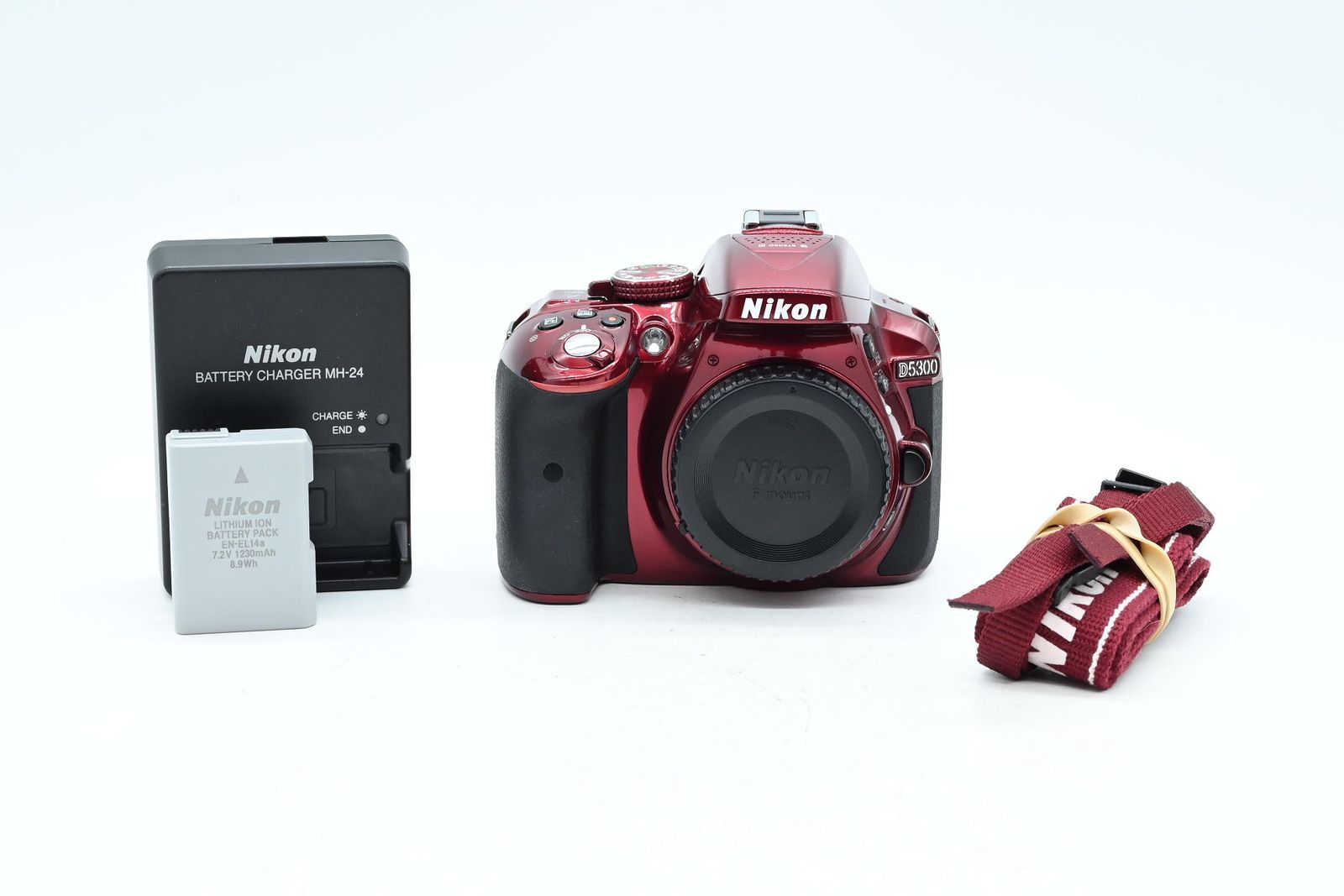 Nikon D5300 24.2MP Digital SLR Camera Body Red