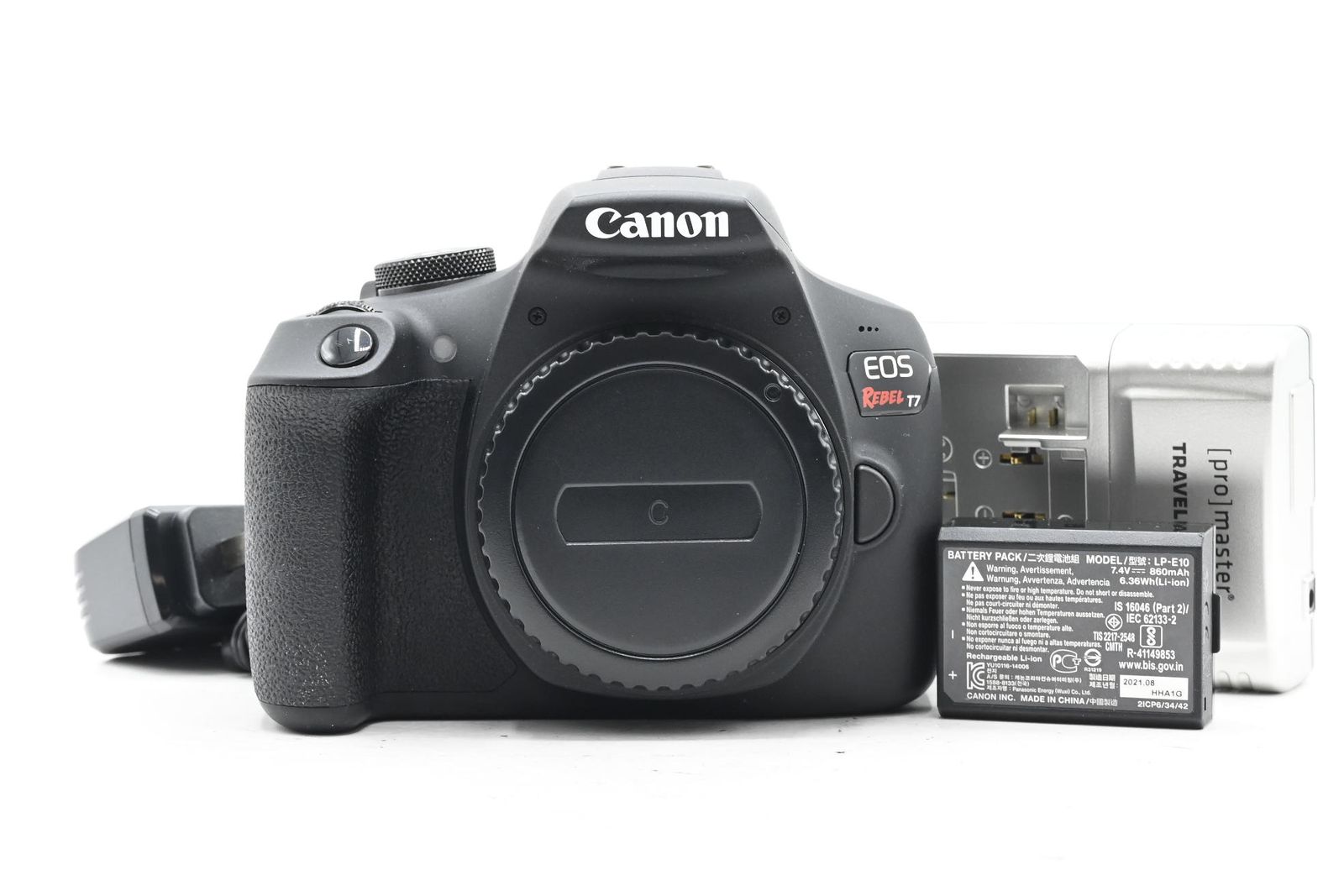 Canon EOS Rebel T7 24.1MP Digital SLR Camera Body