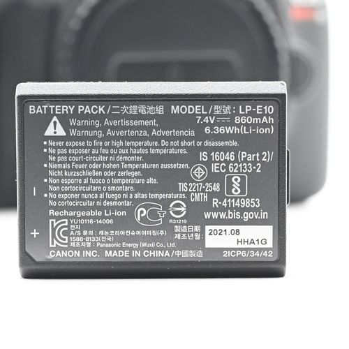 thumbnail-1 for Canon EOS Rebel T7 24.1MP Digital SLR Camera Body