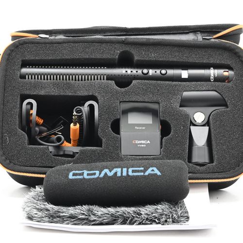 thumbnail-0 for Comica VM30 Wireless Shotgun Microphone (2.4 GHz)