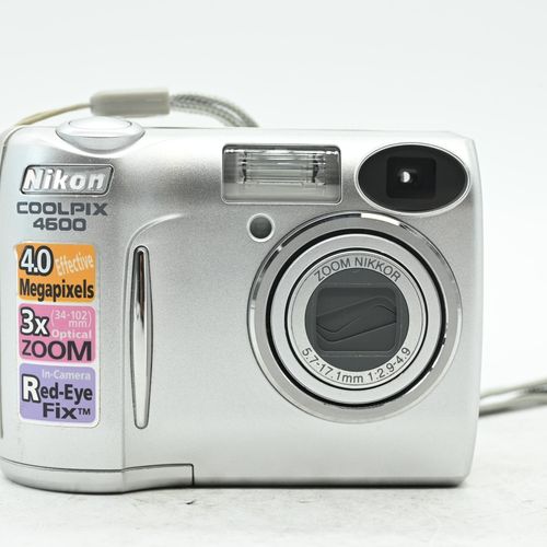 thumbnail-0 for Nikon Coolpix 4600 4MP Digital Camera w/3x Optical Zoom Silver