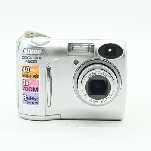 thumbnail-1 for Nikon Coolpix 4600 4MP Digital Camera w/3x Optical Zoom Silver