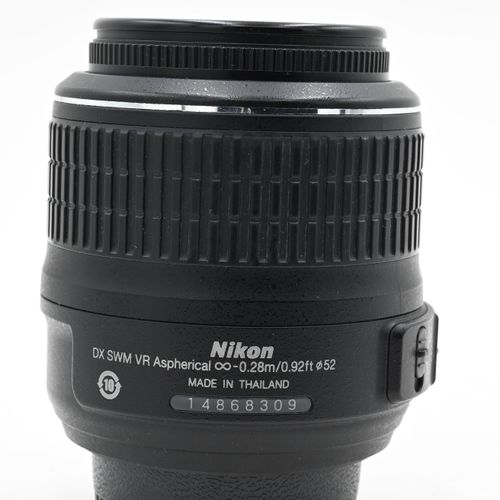 thumbnail-1 for Nikon Nikkor AF-S 18-55mm f3.5-5.6 G VR DX Lens AFS