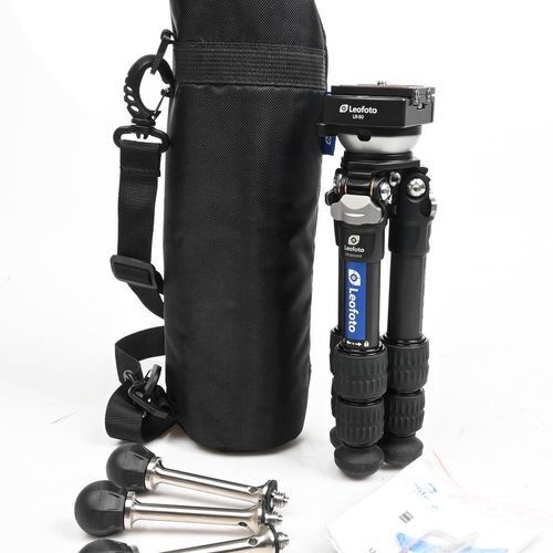 thumbnail-0 for Leofoto Ranger LS-223CEX Carbon Fiber Tripod Legs w/ Leveling Base