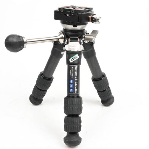 thumbnail-2 for Leofoto Ranger LS-223CEX Carbon Fiber Tripod Legs w/ Leveling Base