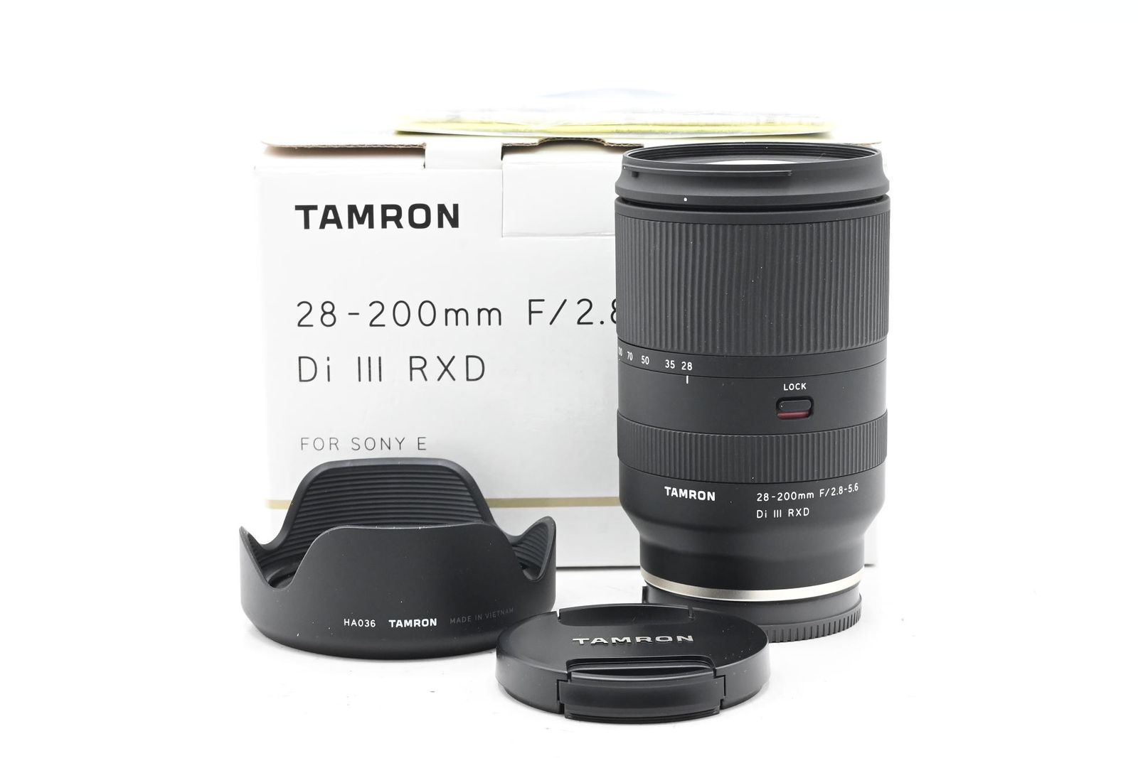 Tamron A071 28-200mm f2.8-5.6 Di III RXD Lens for Sony E