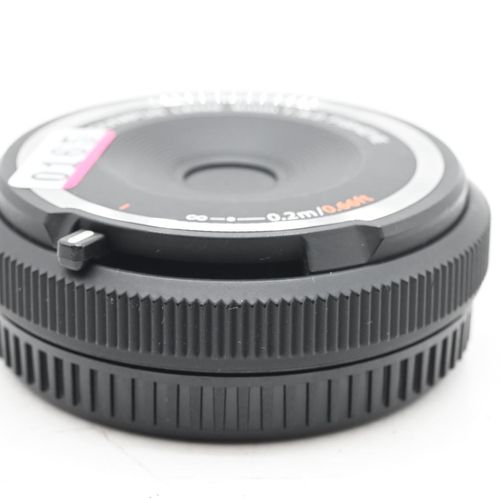 thumbnail-0 for Olympus 9mm f8 Fisheye Body Cap Lens for Micro 4/3