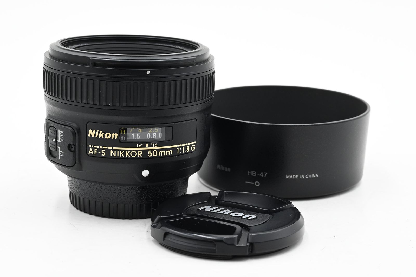 Nikon Nikkor AF-S 50mm f1.8 G SWM ASPH Lens AFS