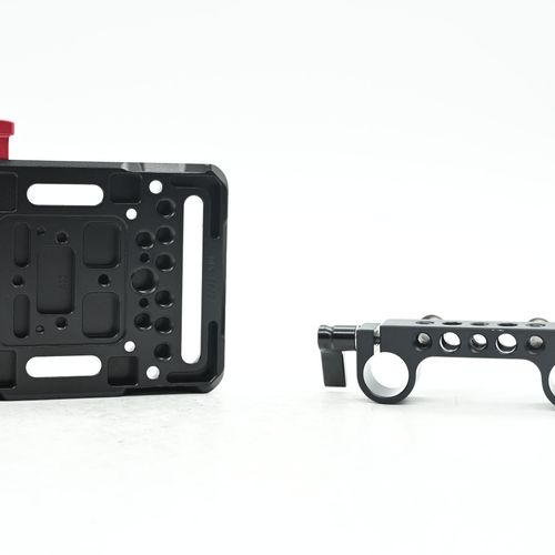 thumbnail-1 for SmallRig V-Mount Battery Adapter Plate w/ Dual-Rod Clamp and Extension Arm
