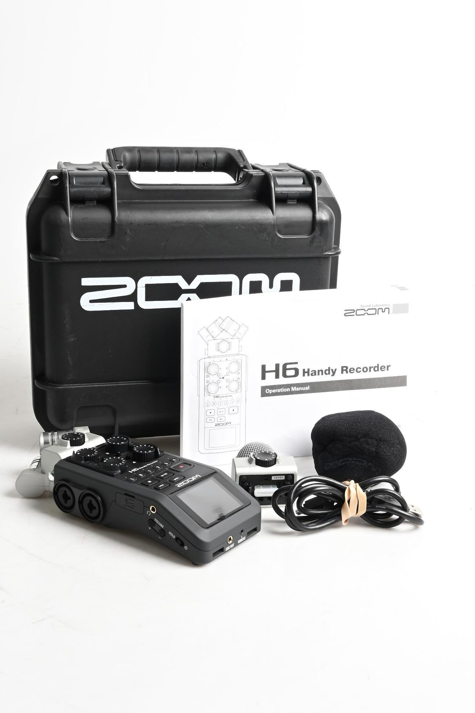 Zoom H6 Handy Recorder with Interchangeable Microphone System