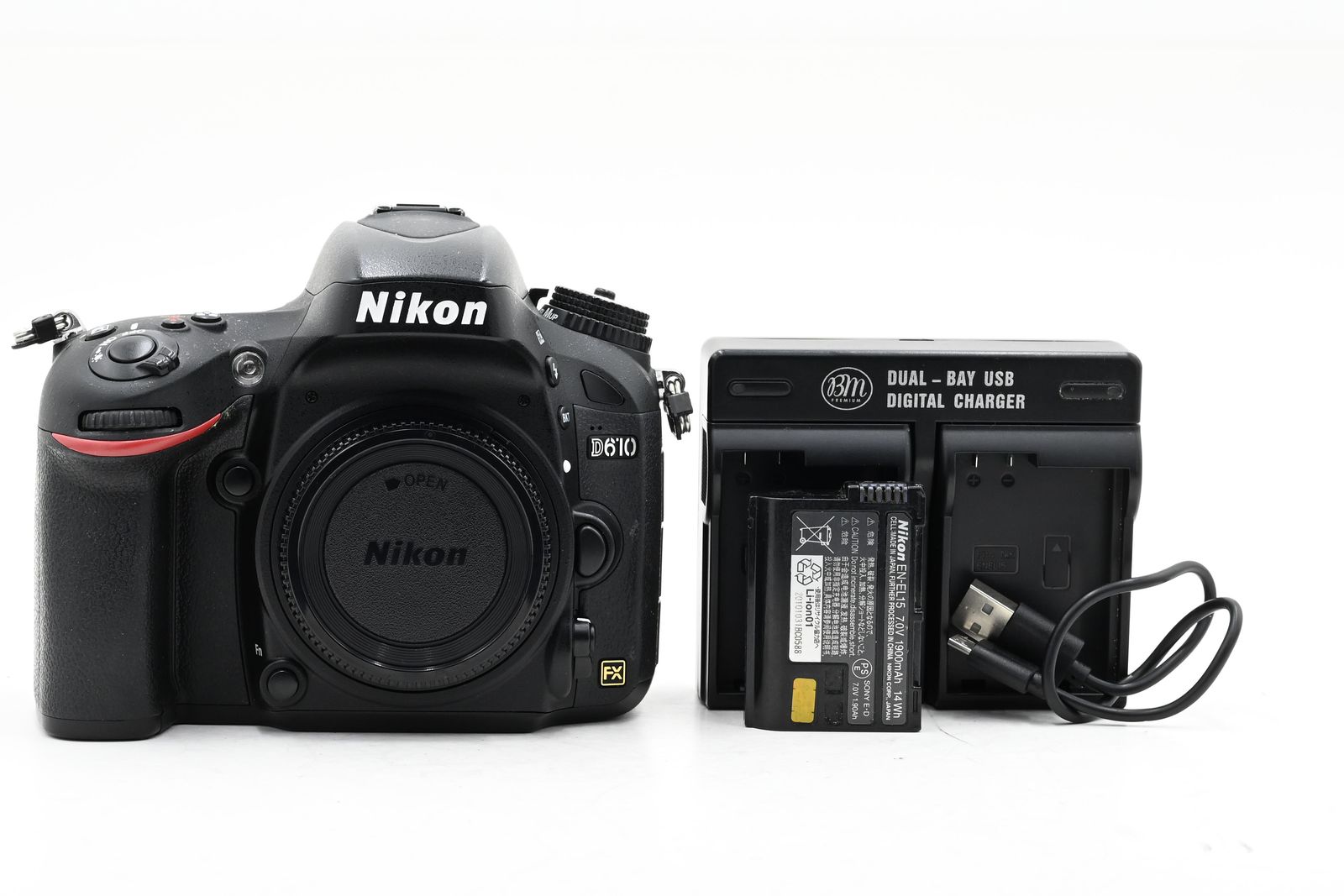 Nikon D610 24.3MP Digital SLR Camera Body FX Format 85bdI | GearFocus.com