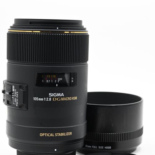 thumbnail-6 for Sigma AF 105mm f2.8 EX DG Macro HSM OS Lens Nikon