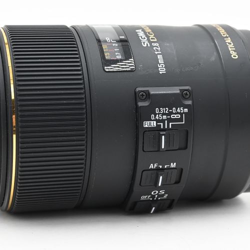 thumbnail-10 for Sigma AF 105mm f2.8 EX DG Macro HSM OS Lens Nikon