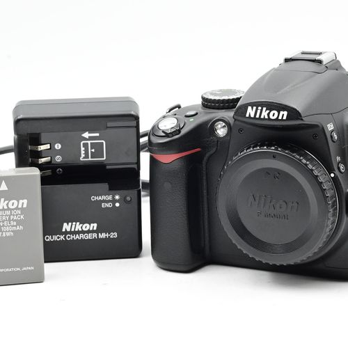 thumbnail-0 for Nikon D5000 12.3MP Digital SLR Camera Body