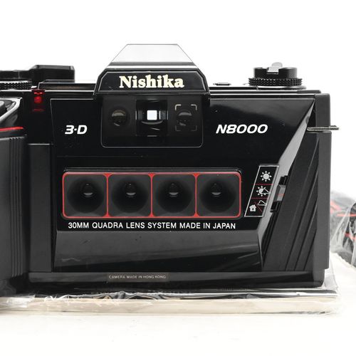 thumbnail-0 for Nishika N8000 3D 35mm Film Camera w/30mm Quadra Lens