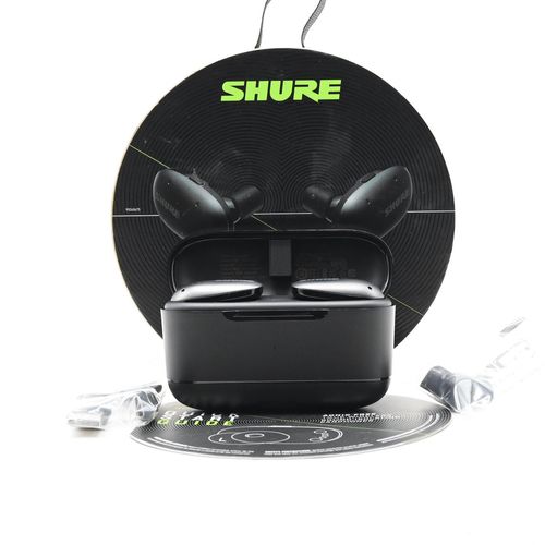 thumbnail-1 for Shure Aonic Free True Wireless Earbuds SBE1DYBK1