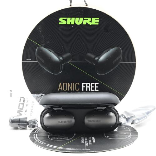 thumbnail-0 for Shure Aonic Free True Wireless Earbuds SBE1DYBK1