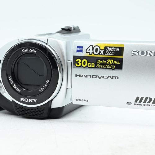 thumbnail-2 for Sony DCR-SR42 30GB HDD Handycam Video Camera Camcorder