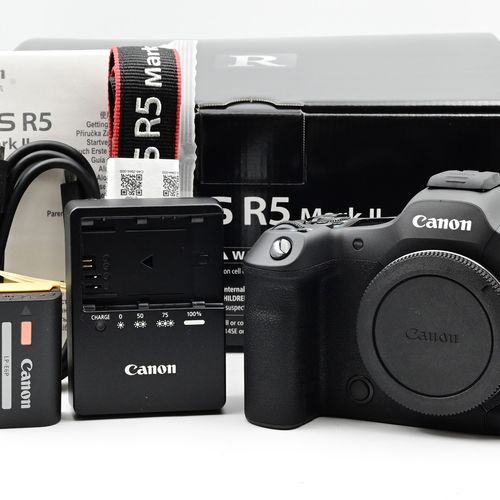 thumbnail-0 for Canon EOS R5 Mark II 45MP Mirrorless Digital Camera *Less than 50 Clicks!
