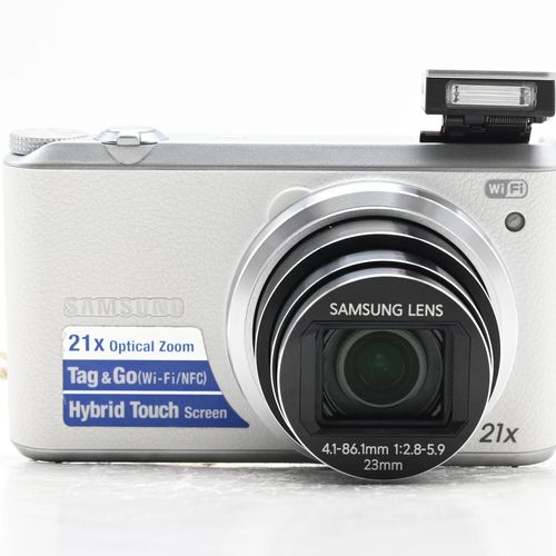 thumbnail-2 for Samsung WB350F 16MP Smart Digital Camera w/21x Zoom Silver
