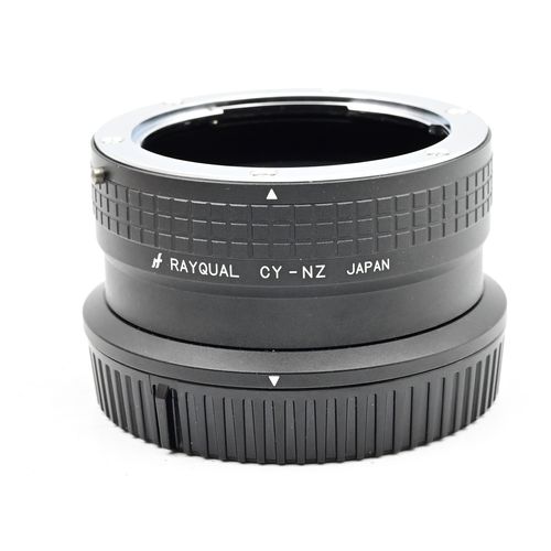 thumbnail-1 for Rayqual Lens Mount Adapter for Contax/Yashica Lens to Nikon Z-Mount Camera
