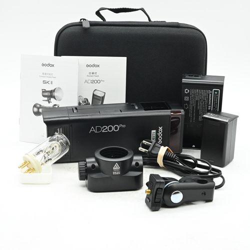 thumbnail-0 for Godox AD200Pro TTL Pocket Flash Kit (Flashpoint eVOLV 200 Pro)